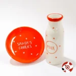 Santa's Milk & Cookies Ceramic Dishware Christmas Target Bullseye Playground 2024