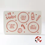 Santa's Ceramic Treat Plate Christmas Target Bullseye Playground 2024