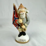 Vtg SANTA OF THE SOUTH Memories Of Santa Christmas Ornament In Box Hand Painted