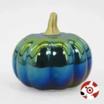 Halloween 4" Iridescent Decorative Pumpkin BLUE Target Bullseye Playground 2024