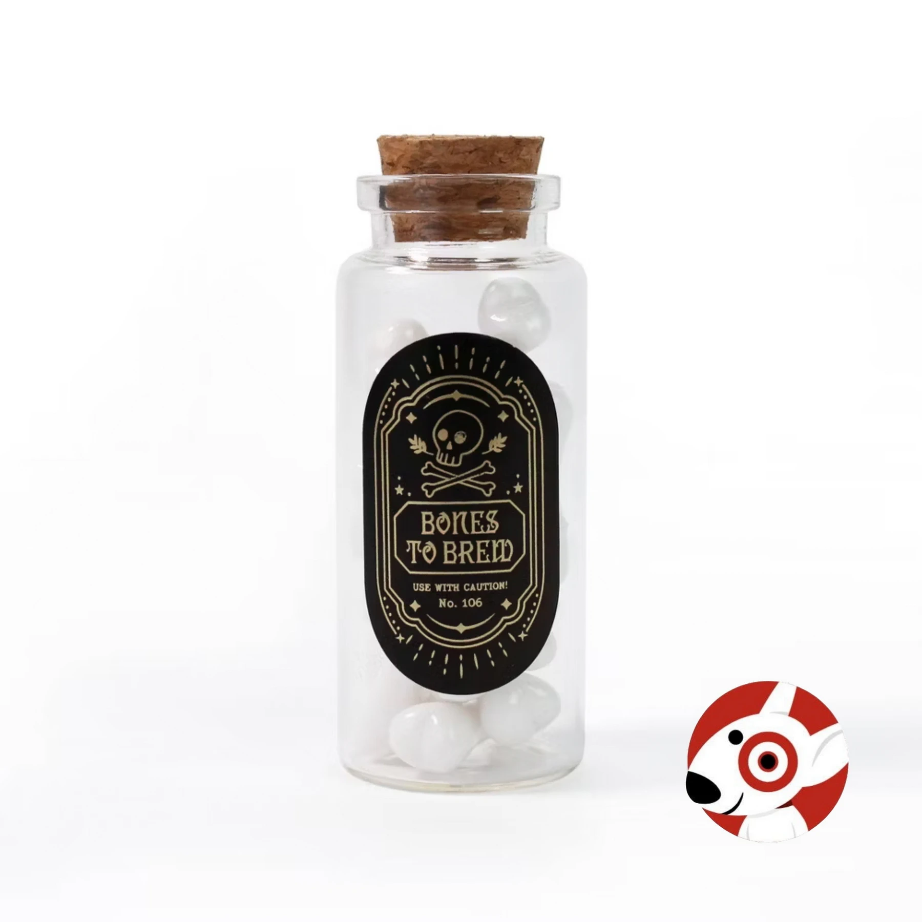 Halloween Mini Decor Potion Bottle BONES Target Bullseye Playground 2024