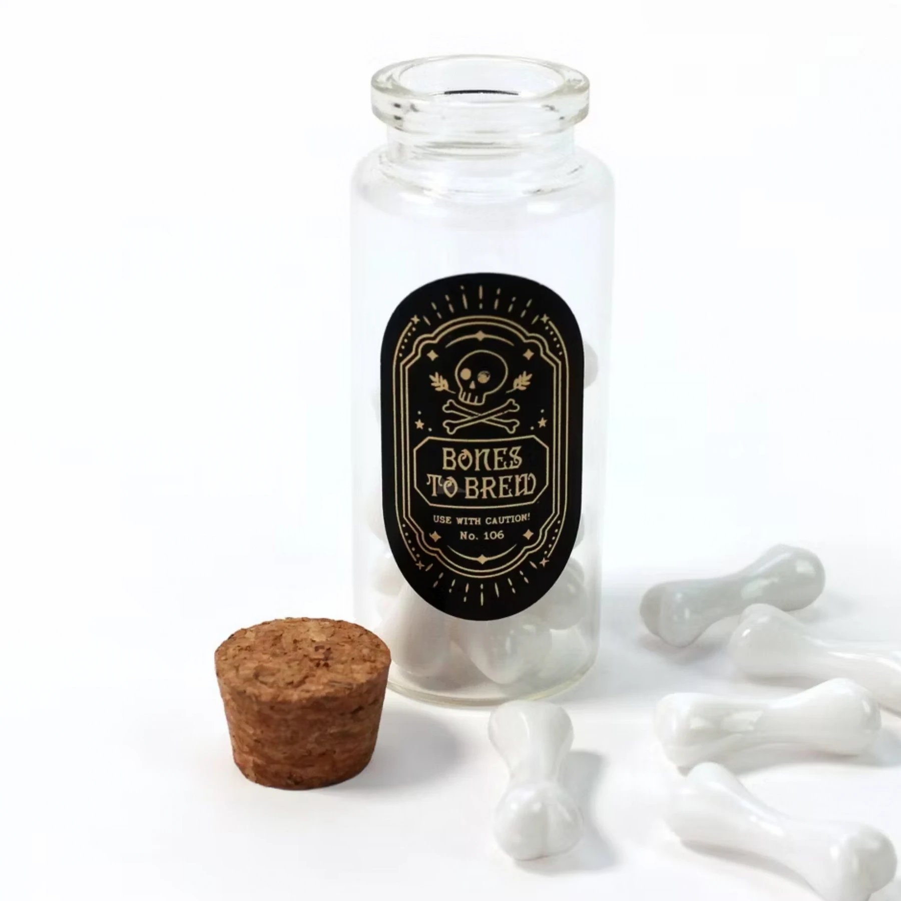 Halloween Mini Decor Potion Bottle BONES Target Bullseye Playground 2024 - Image 2