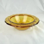 Tiara MOTHER GOOSE Bowl Nursery Rhyme Amber