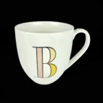 Lenox Kate Spade Mug 14oz It's Personal Monogram "B" 3-Tone