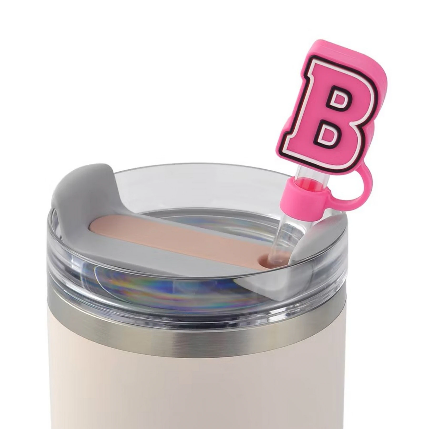 Straw Topper "B" Letter Monogram Initial Target Bullseye Playground 2024 - Image 4