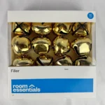 Large Jingle Bells Filler Craft Gold Christmas Target Room Essentials 2024
