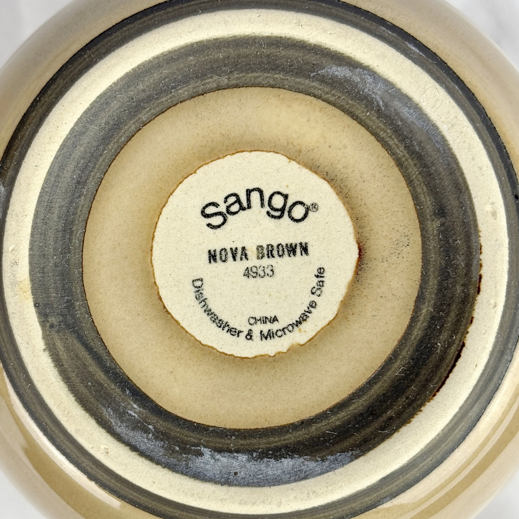 Sango NOVA BROWN Jumbo Mug - Image 5