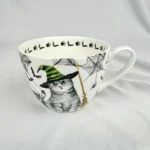 Halloween Portobello By Design CREEPY CAT Large 16oz Mug