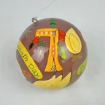 Crate & Barrel 12 Days of Christmas 7th SWANS A-SWIMMING Ornament