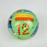 Crate & Barrel 12 Days of Christmas 12th DRUMMERS DRUMMING Ornament