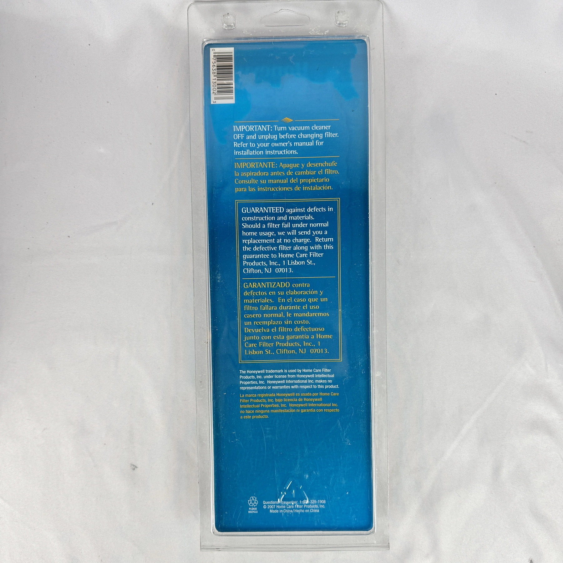 Honeywell HOOVER Vacuum Final Filter - Image 4