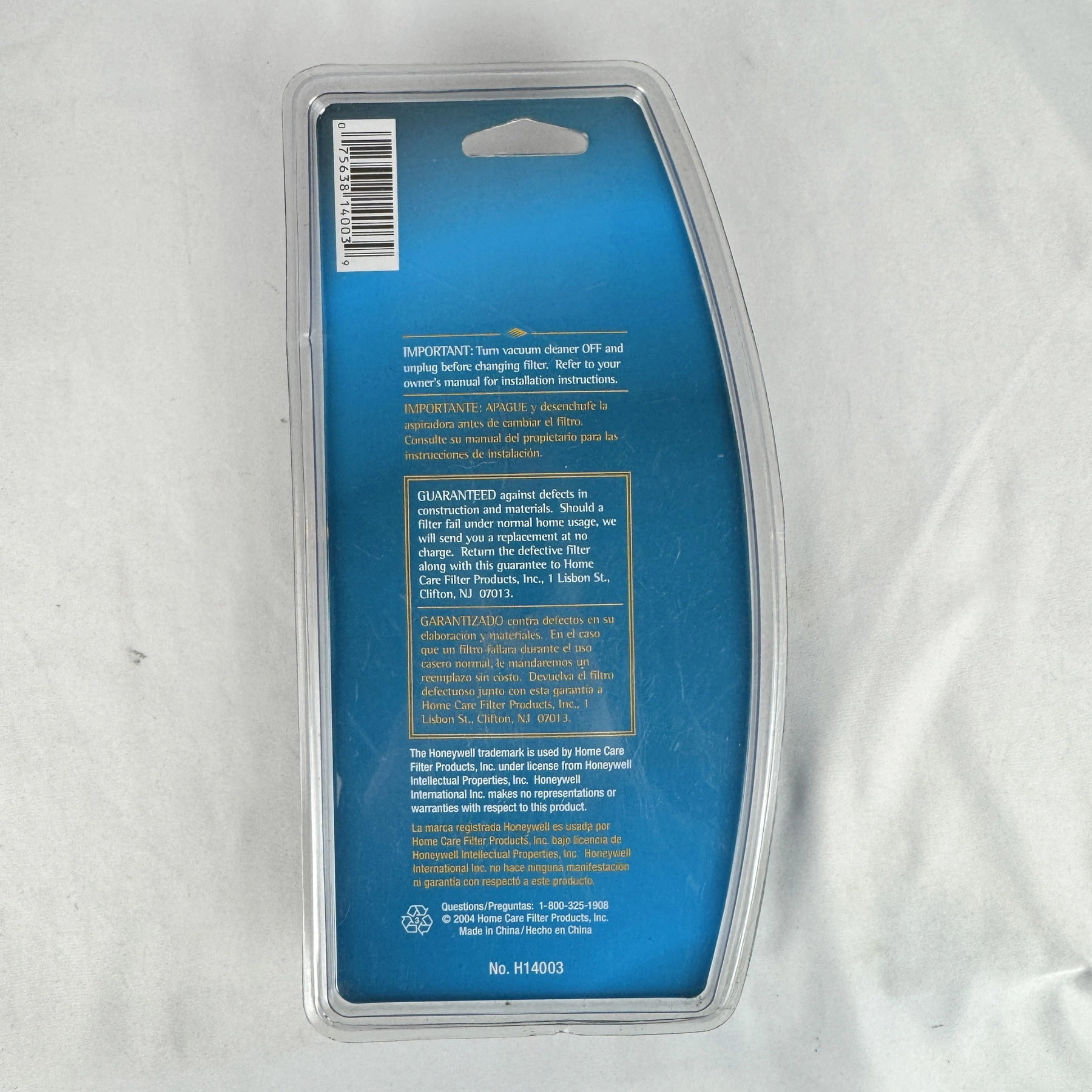 Honeywell FilterPower EUREKA HF-7 HEPA Media Vacuum Filter 2270B 2271 2900 2970 - Image 4