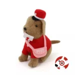 Valentine's Day Plush Dog POSTMAN Target Bullseye Playground 2025