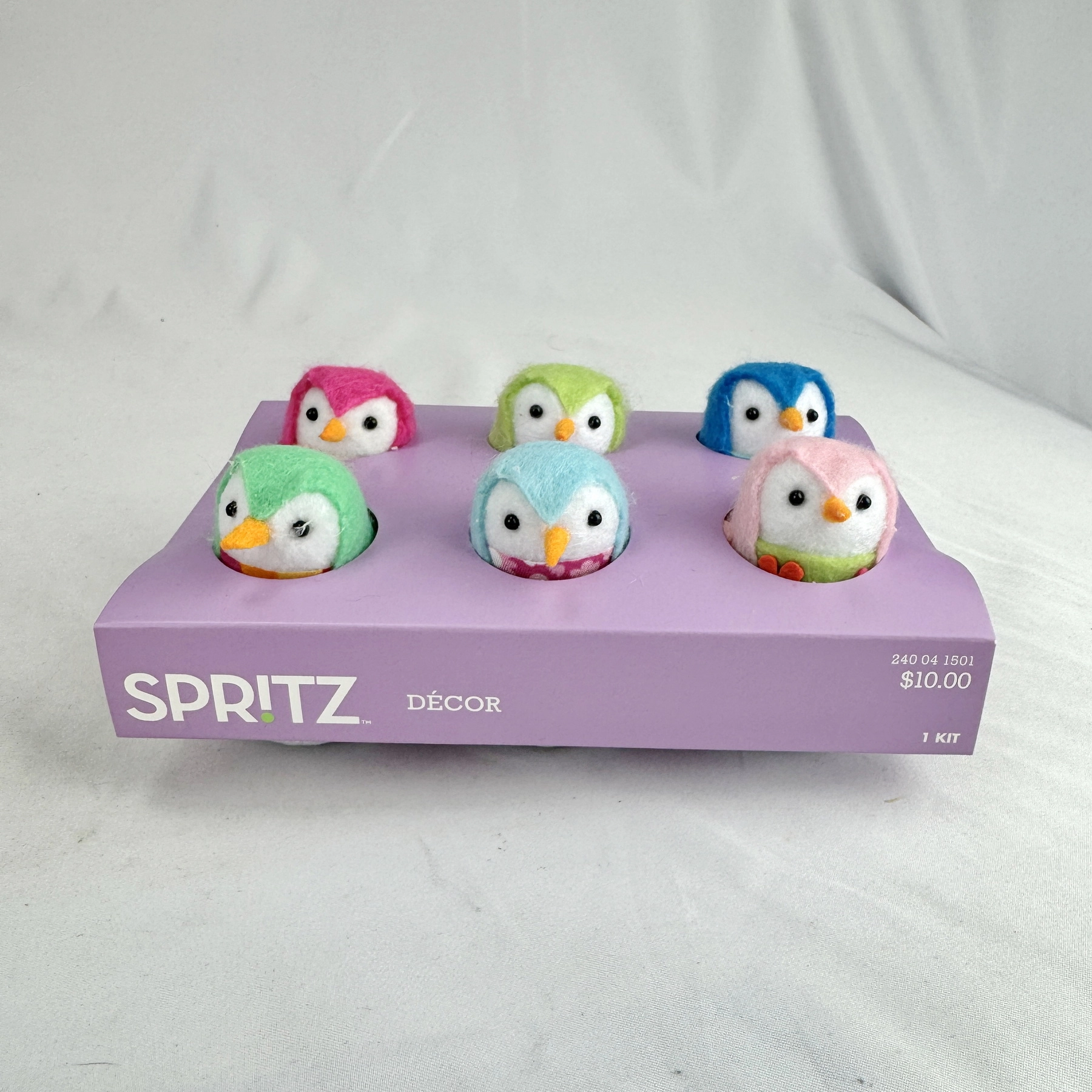 Easter 7pc Fabric Birds in Egg Carton Target Spritz Featherly Friends 2025 - Image 2
