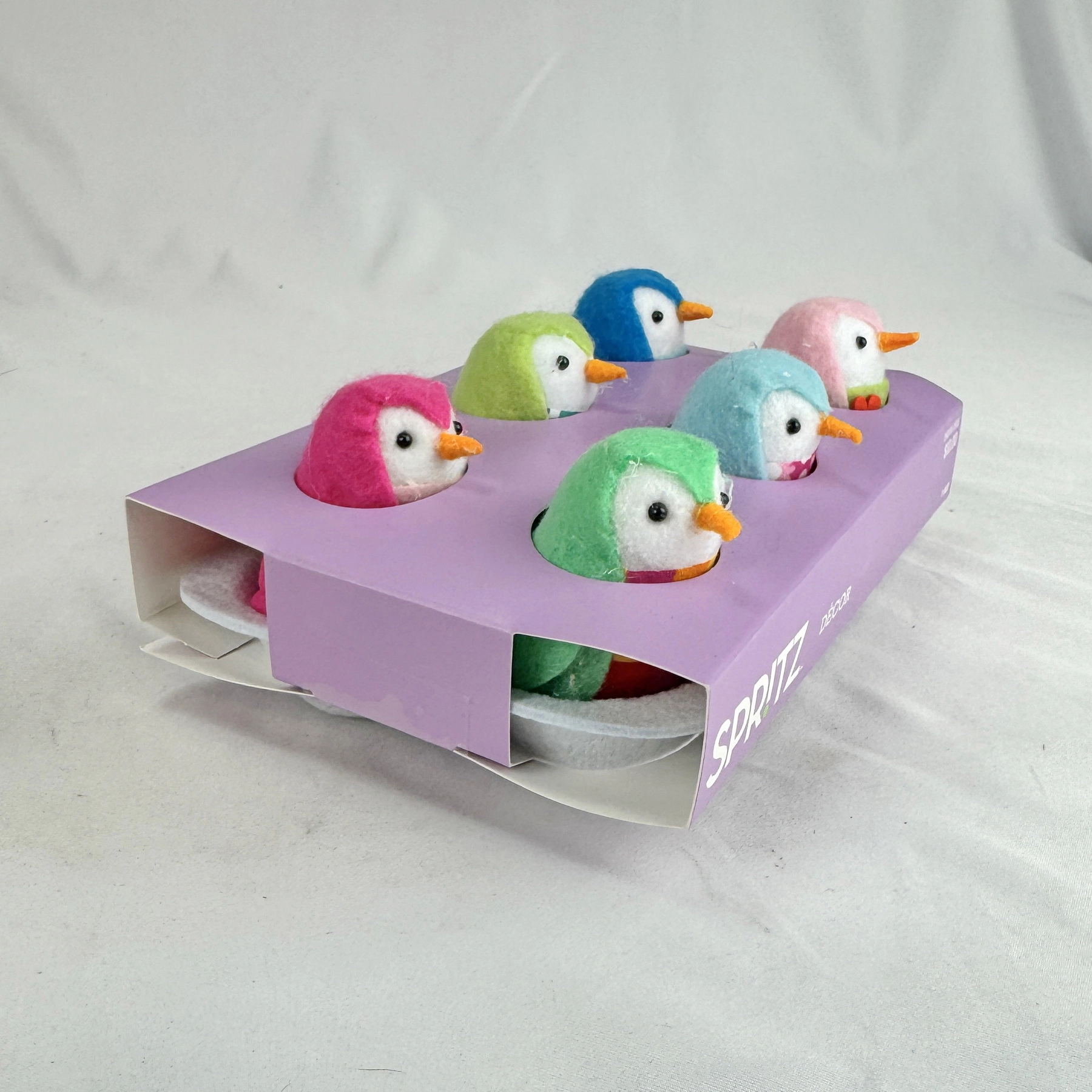 Easter 7pc Fabric Birds in Egg Carton Target Spritz Featherly Friends 2025 - Image 3
