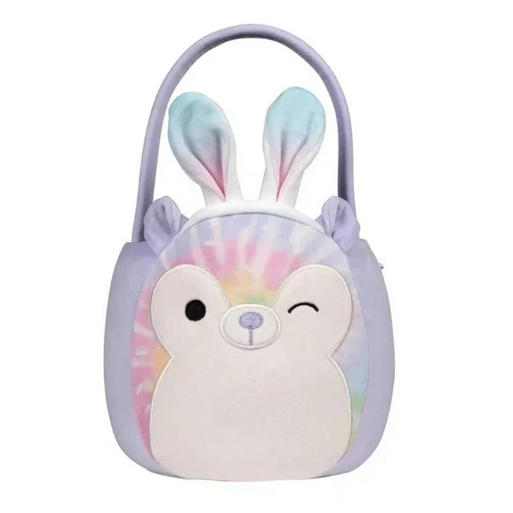 Squishmallows Hedgehog Babette Tie Dye Easter Basket