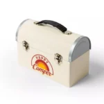 Tween Summer Camp Lunch Box Happy Camper TAN Target Bullseyes Playground 2025