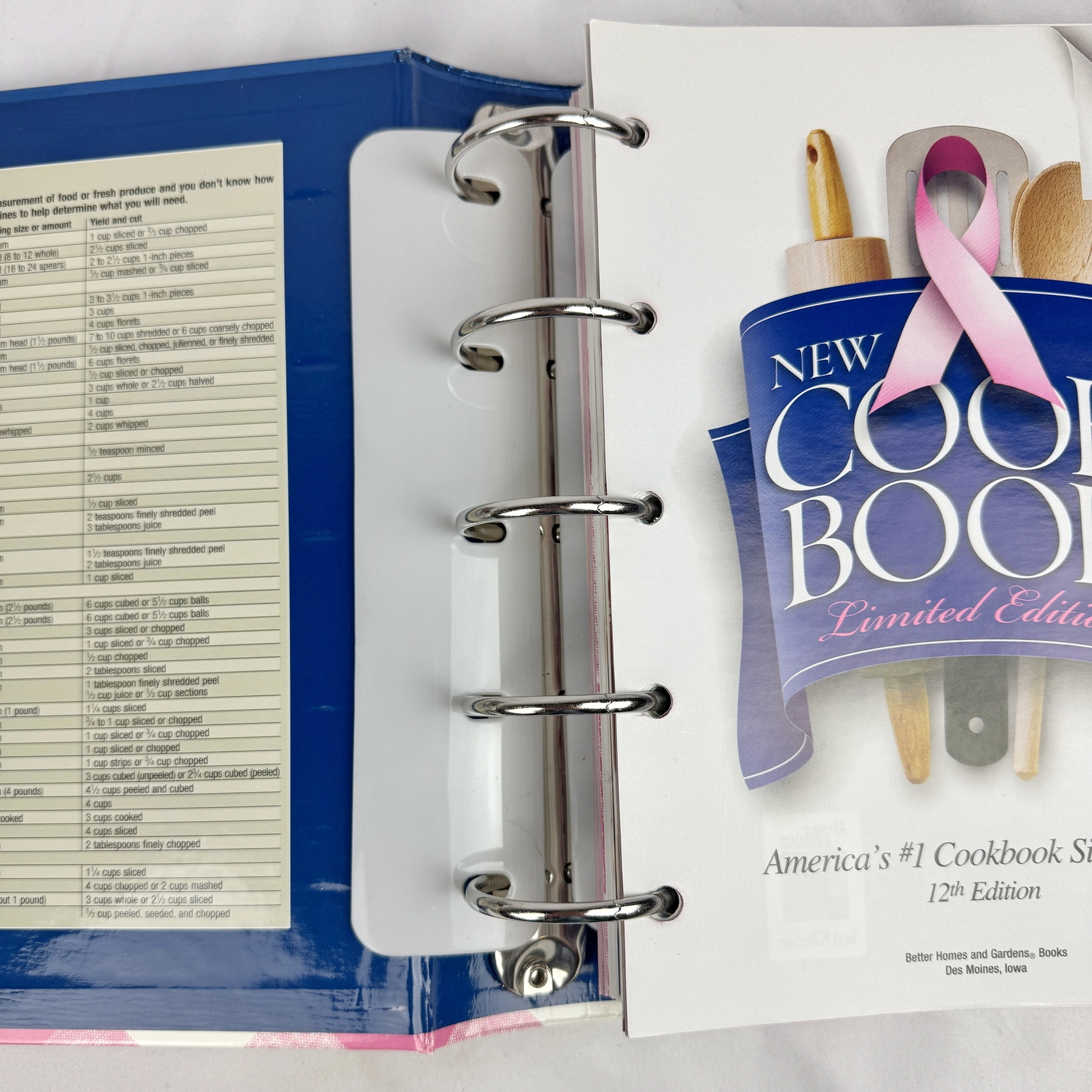Better Homes and Gardens New Cook Book Limited Edition 5-Ring Binder - Image 10