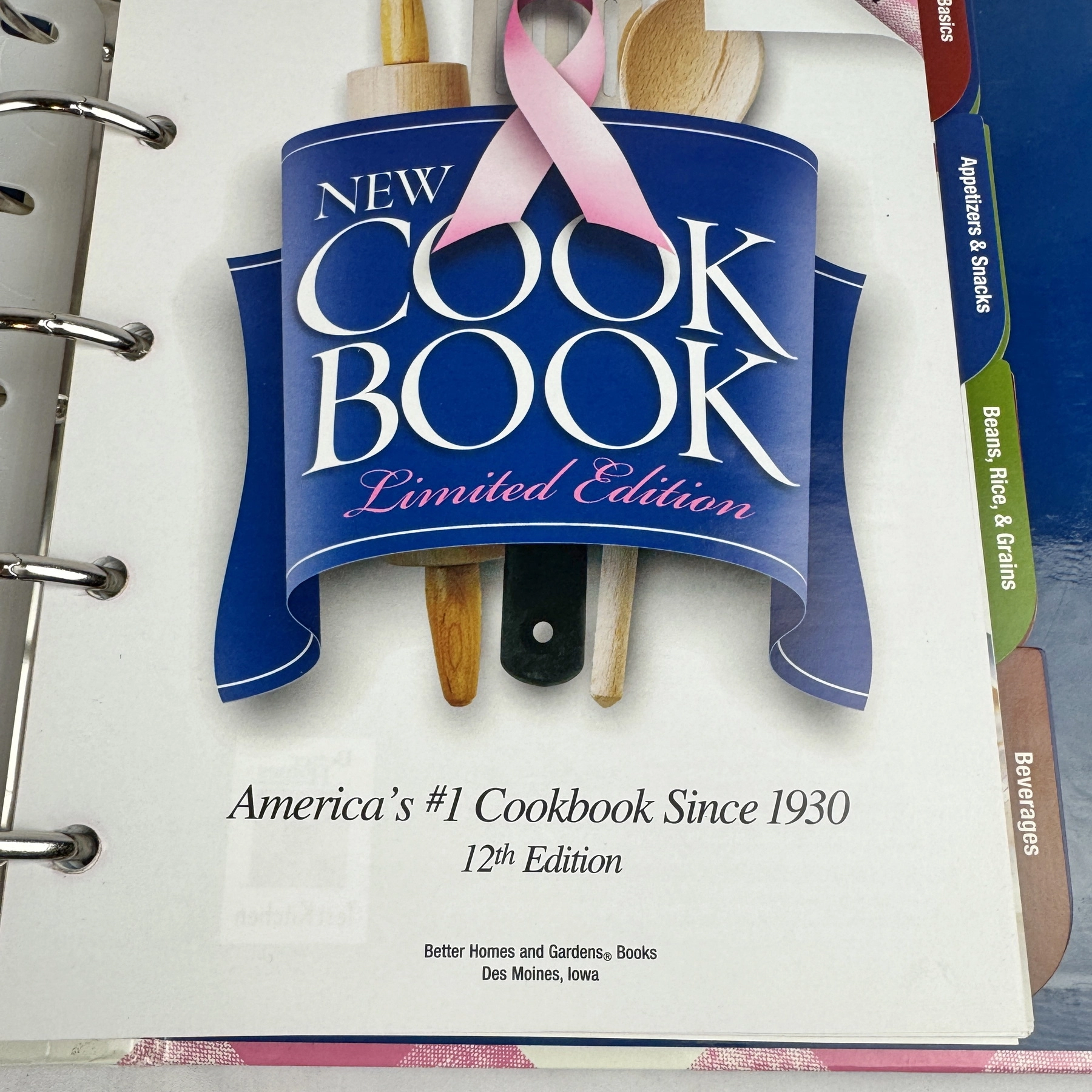 Better Homes and Gardens New Cook Book Limited Edition 5-Ring Binder - Image 2
