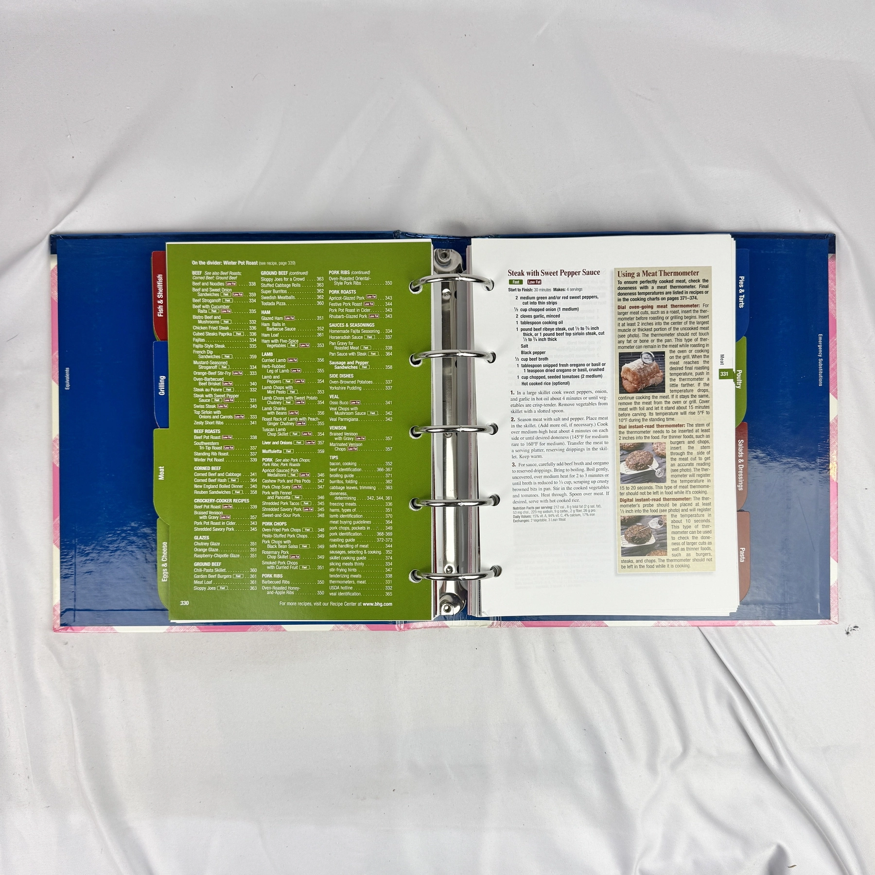Better Homes and Gardens New Cook Book Limited Edition 5-Ring Binder - Image 7