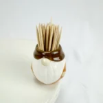 Gnome Toothpick Holder, Nora Inspired, Plate Decor Dish Charm