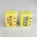 Novelty Ceramic BUTTER Covered Butter Dish Market Square Hobby Lobby