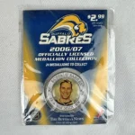 NHL National Hockey League Buffalo Sabres Medallions Adam Mair ADAM MAIR 2006-2007 Buffalo Sabres NHL Hockey Medallion