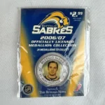NHL National Hockey League Buffalo Sabres Medallions Ales Kotalik ALES KOTALIK 2006-2007 Buffalo Sabres NHL Hockey Medallion
