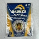 NHL National Hockey League Buffalo Sabres Medallions Chris Drury CHRIS DRURY 2006-2007 Buffalo Sabres NHL Hockey Medallion