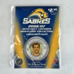 NHL National Hockey League Buffalo Sabres Medallions Derek Roy DEREK ROY 2006-2007 Buffalo Sabres NHL Hockey Medallion