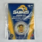 NHL National Hockey League Buffalo Sabres Medallions Jaroslav Špaček JAROSLAV ŠPAČEK 2006-2007 Buffalo Sabres NHL Hockey Medallion