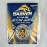 NHL National Hockey League Buffalo Sabres Medallions Ty Conklin TY CONKLIN 2006-2007 Buffalo Sabres NHL Hockey Medallion