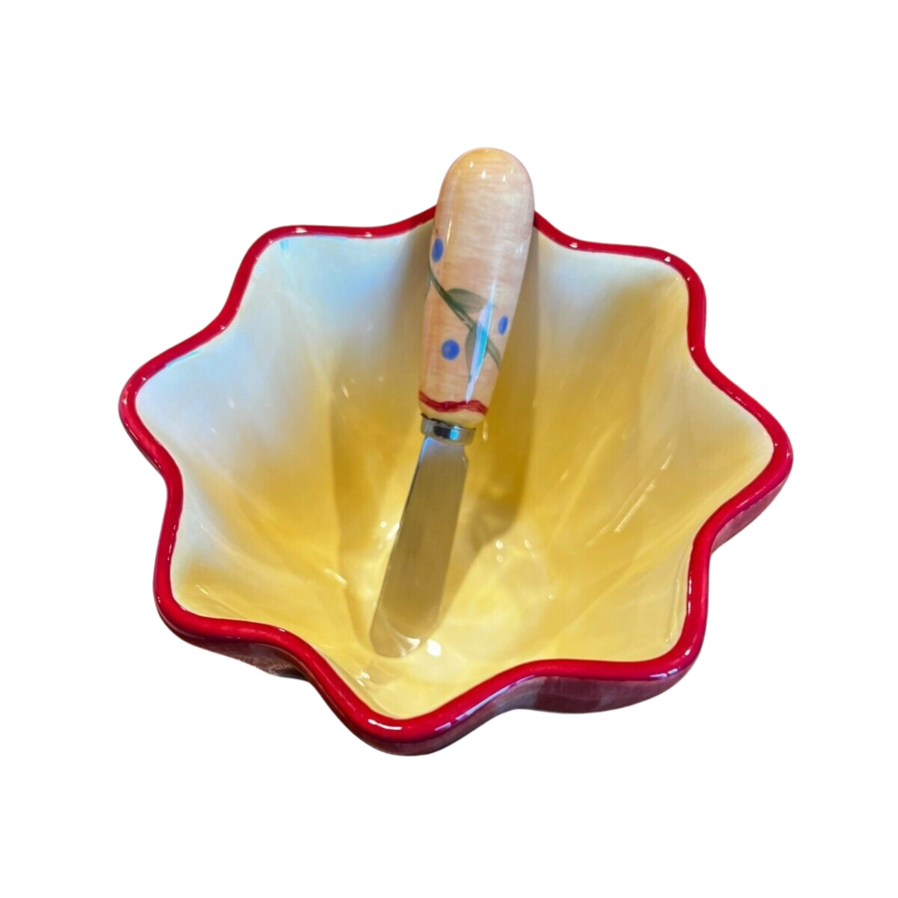 Pfaltzgraff NAPOLI Dip Bowl & Spreader Mix Set - Image 2