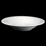 FRUIT by GIBSON Coupe Soup Bowl Raised Fruit Embossed White