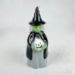 Halloween Ceramic Witch Figurine Decor with Gray Hair Target Hyde & Eek 2025