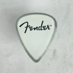 Fender Guitar Pick Drawer Pull/Knob Cabinet Hardware Rock Music Decor White