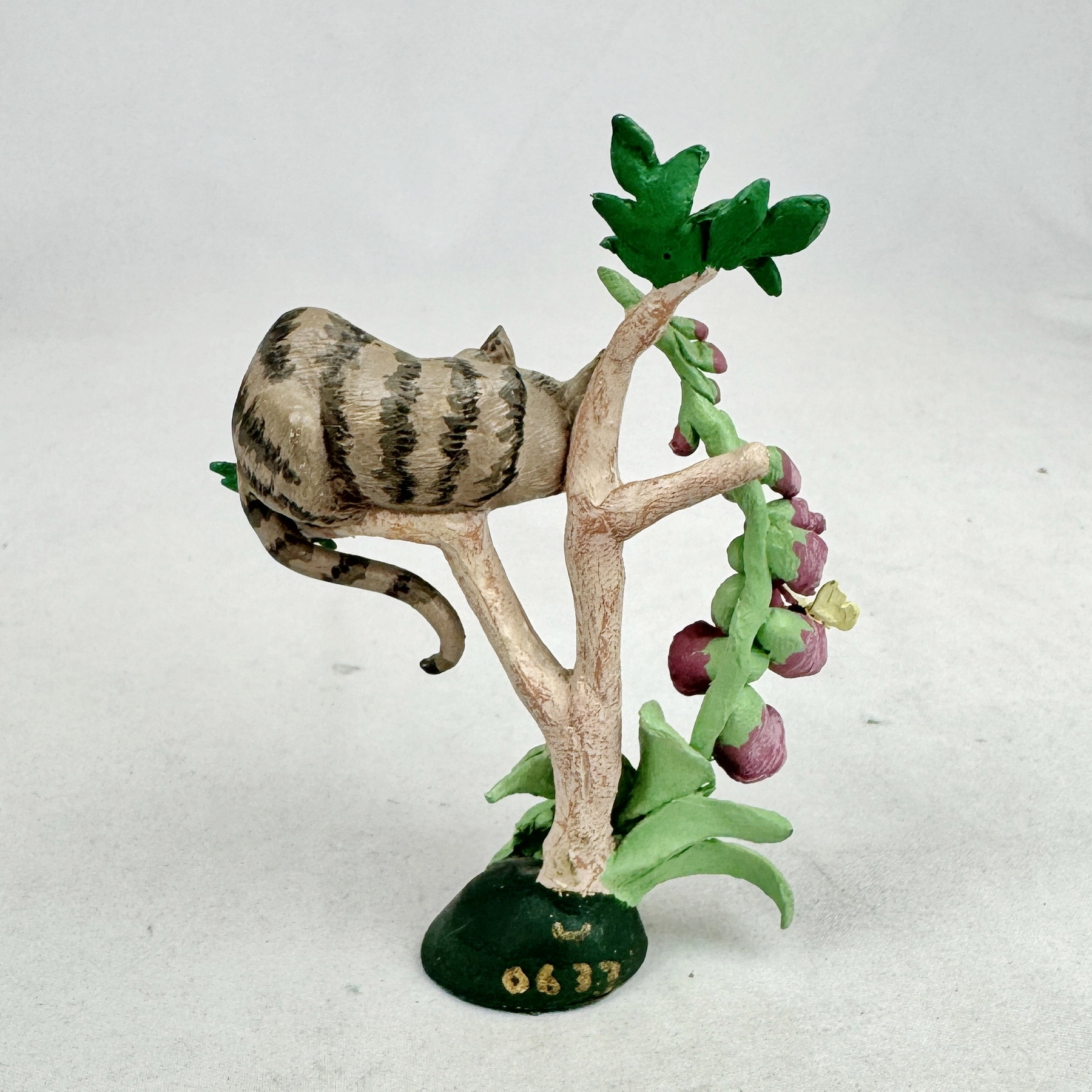 The Hamilton Collection THE CHESHIRE CAT Figurine Alice in Wonderland Pewter - Image 5