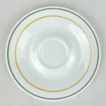 Corelle Hummingbird Saucer for Flat Cup Mug Yellow Flower Blue Bird Corning USA