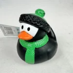 Penguin Rubber Duck in Hat Scarf Christmas Holiday Sunny Days Entertainment