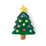 Target Bullseye Playground TREE Ceramic Magnet Christmas 2025 Fridge Decor