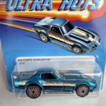 Hot Wheels Ultra Hots '69 COPO Corvette Blue Diecast 1/64 New 2024 JBY67