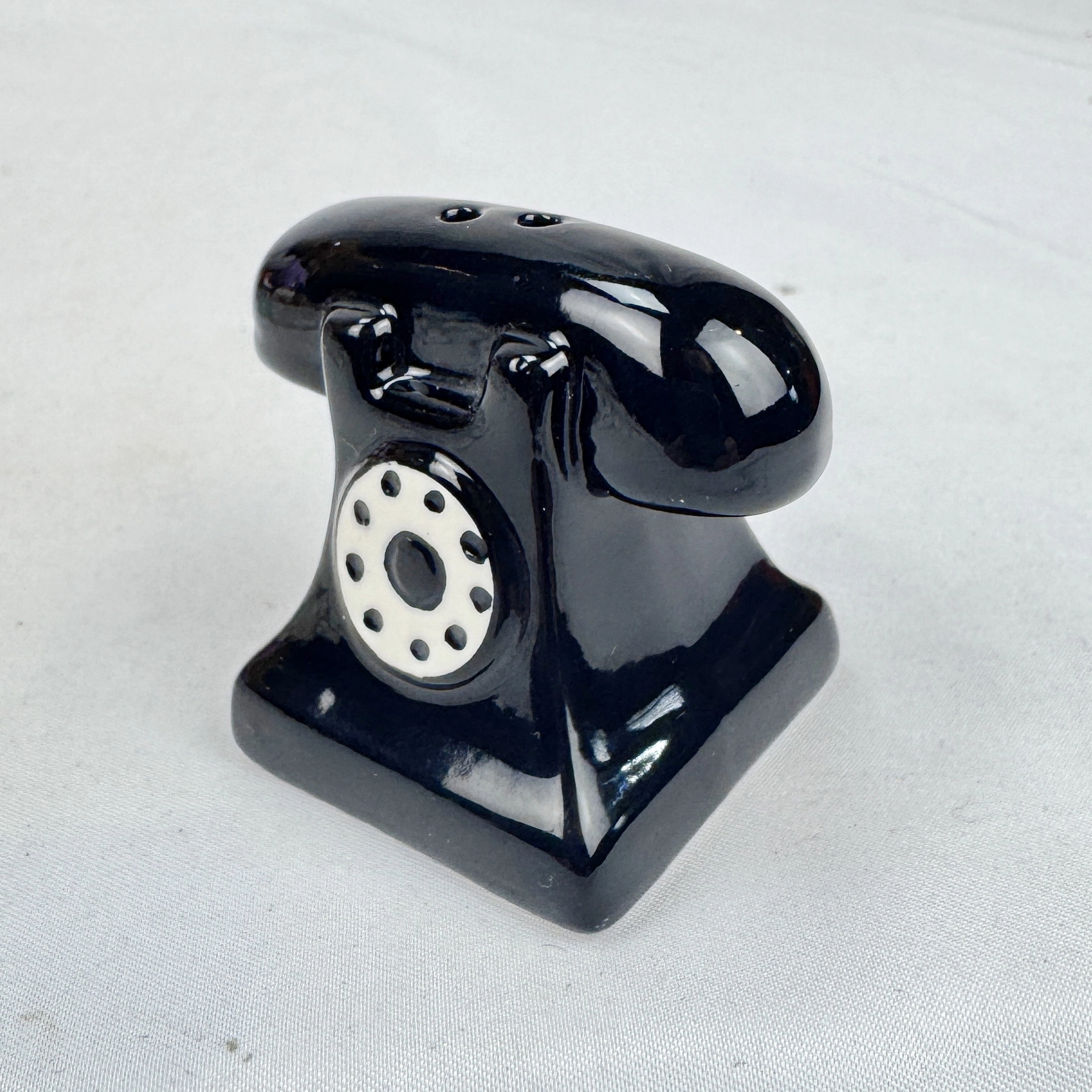 Cracker Barrel TELEPHONE Mini Salt Shaker Retro