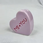 Cracker Barrel HEART (Me + You) Mini Salt Shaker Valentine