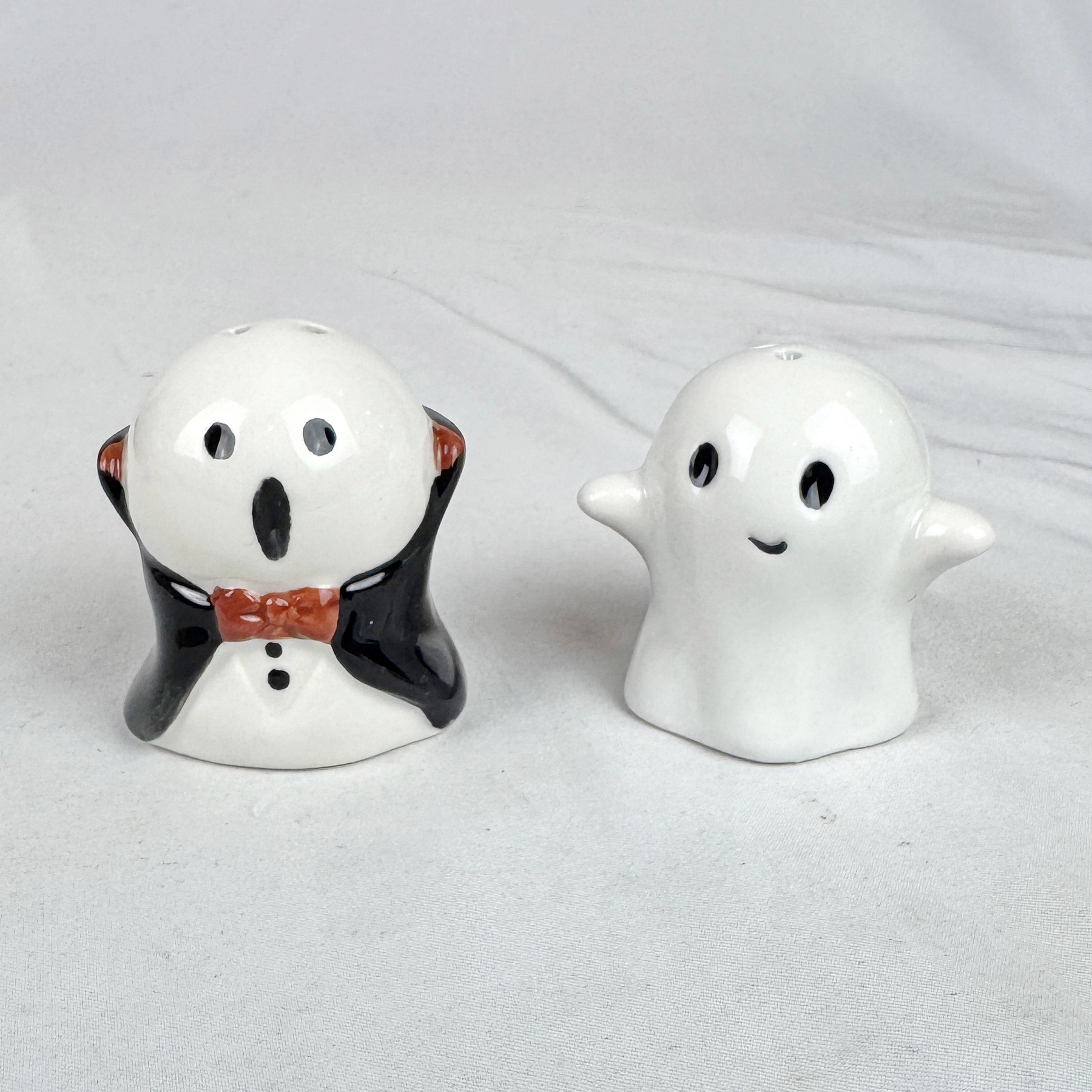 Cracker Barrel GHOST Mini Pepper Shaker Halloween - Image 6