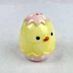 Cracker Barrel CHICK In PINK EGG Mini Pepper Shaker Easter