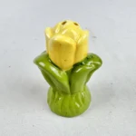 Cracker Barrel YELLOW TULIP Flower Mini Pepper Shaker Spring Easter
