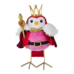 Walmart 2026 Valentine's Day KING Fabric Bird Decor Crown Staff Cape