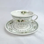 Royal Doulton PROVENCAL Footed Cup and Saucer Set