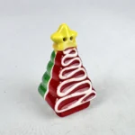 Cracker Barrel CHRISTMAS TREE Mini Salt Shaker
