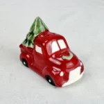 Cracker Barrel RED TRUCK Mini Salt Shaker Christmas